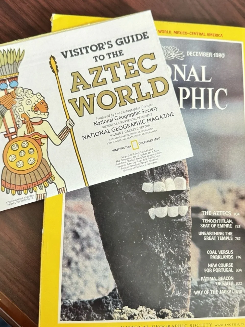 Lot Of 8 Vintage 1976 And 1980 National Geographic Magazines